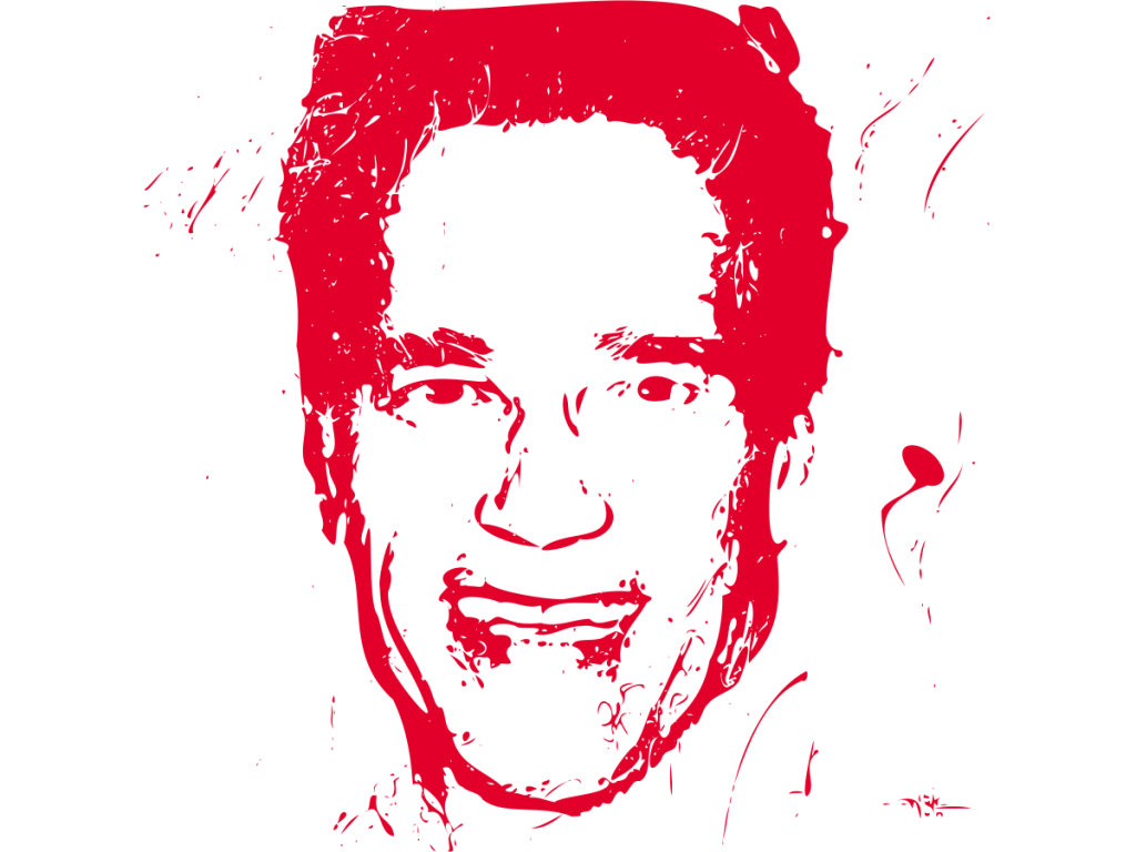 Schwarzenegger Silhouette.